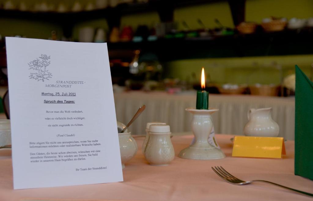Hotel Stranddistel Ruegen Goehren  Luaran gambar